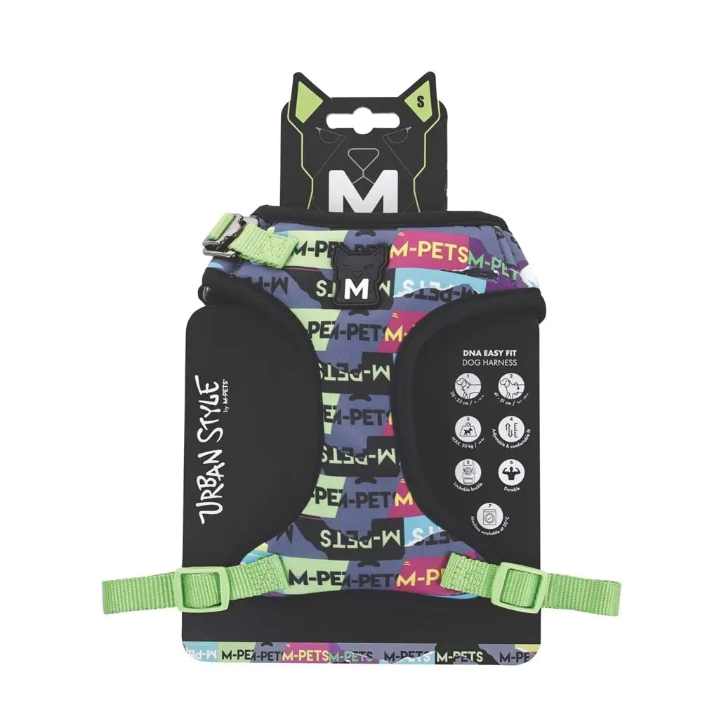 M-Pets Urban Style DNA Easy Fit Dog Harness Small