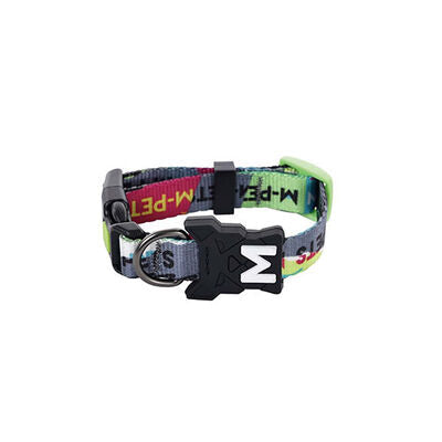 M-Pets Urban Style DNA Adjustable Dog Collar Large 38-66 cm