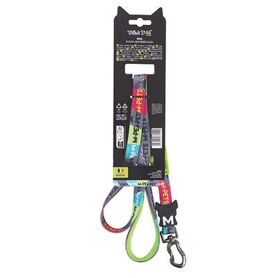 M-Pets Urban Style DNA Shock Absorbing Dog Leash Medium 120cm