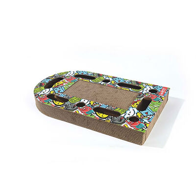 M-Pets Urban Style Freestyle Cardboard Cat Scratcher 50x30 cm