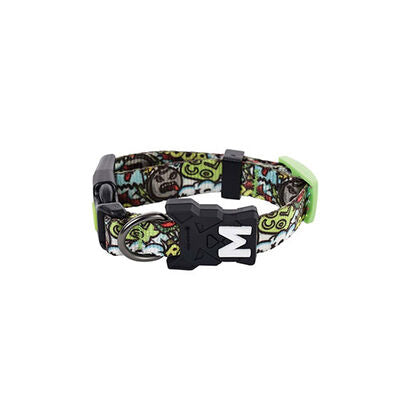 M-Pets Urban Style Freestyle Dog Collar Multicolor Large 38-66cm