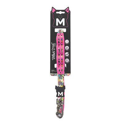 M-Pets Urban Style Graffiti Shock Absorbing Dog Leash 120cm