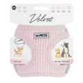 M-Pets Velvet Dog Harness Soft Ribbed Mesh Pink XXS
