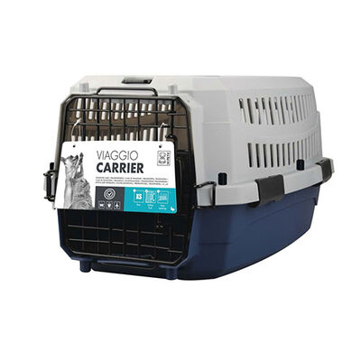 M-Pets Viaggio IATA Pet Carrier Navy Blue 48.3x32x25.4 cm