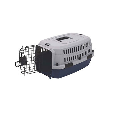 M-Pets Viaggio IATA Pet Carrier Blue & Grey 68x47.6x42 cm