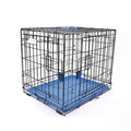 M-Pets Voyager 2-Door Dog Crate Foldable Blue Medium 76x48x53cm