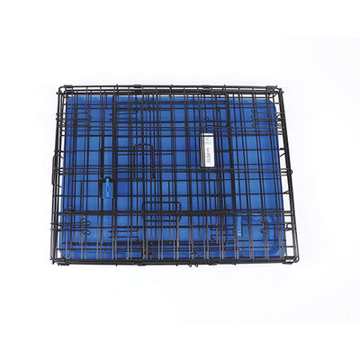 M-Pets Voyager 2-Door Folding Dog Crate Blue XL 106x71x76 cm