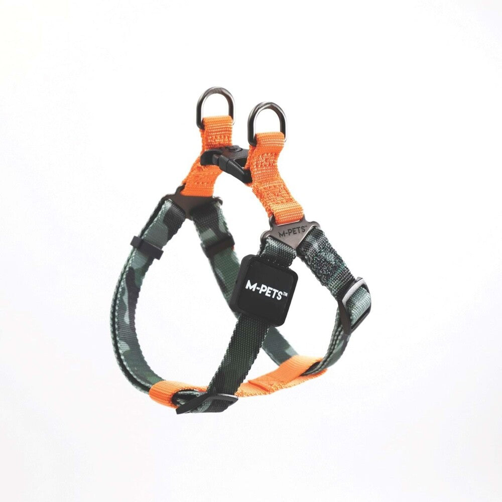 M-Pets Wild Jungle Dog Harness Adjustable Polyester Medium