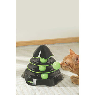 M-Pets Rocket Cat Play Tower with Catnip Ball 25cm