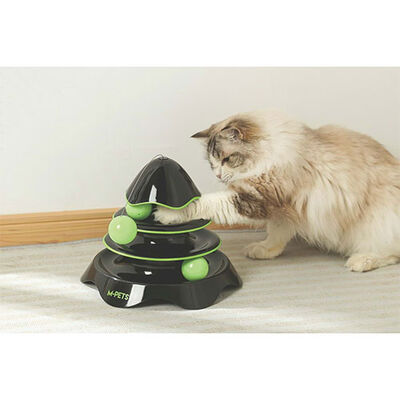 M-Pets Rocket Cat Play Tower with Catnip Ball 25cm