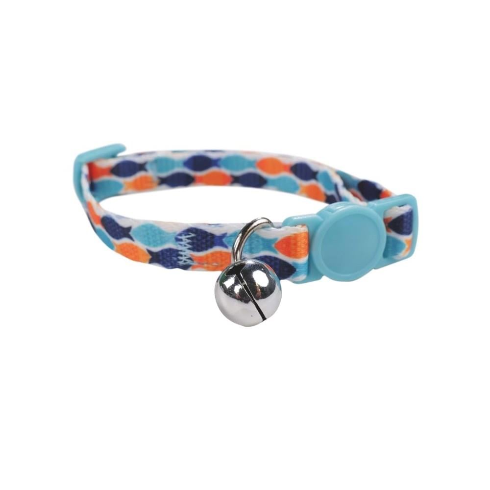 M-Pets Zany Adjustable Cat Collar with Bell 20-30 cm