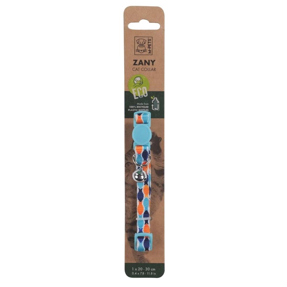 M-Pets Zany Adjustable Cat Collar with Bell 20-30 cm