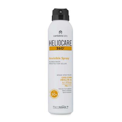 Heliocare 360 Invisible Spf50+ Sunscreen Spray - Broad-Spectrum Protection, Water-Resistant, Antioxidant-Rich