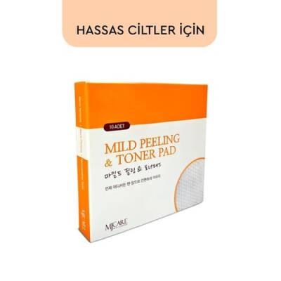 MjCare Mild Peeling Toner Pad - Gentle Exfoliating Pads | 10 Pack