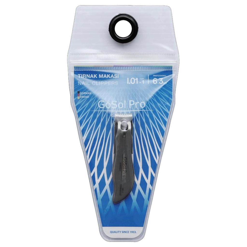 Gosol Stainless Steel Nail Clippers for Precise Trimming 6.3 cm
