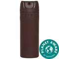 Essential Refillable Travel Container by Essential: Leak-Proof, Eco-Friendly, Recycled Plastic Travel Size Bottle for Toiletries & Skincare (Sundown Plum Brown)