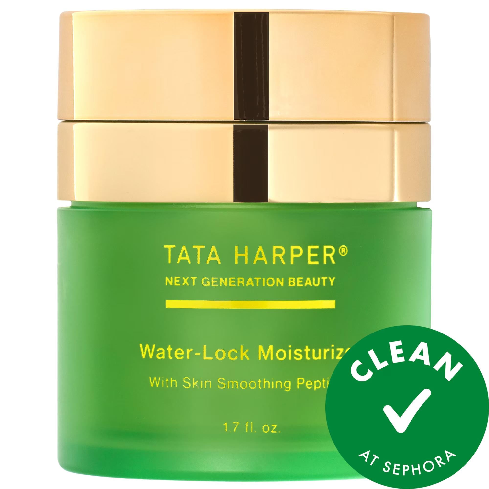 Tata Harper Water-Lock Refillable Moisturizer - Vegan, Cruelty-Free, Sustainable Skincare with Hyaluronic Acid & Peptides