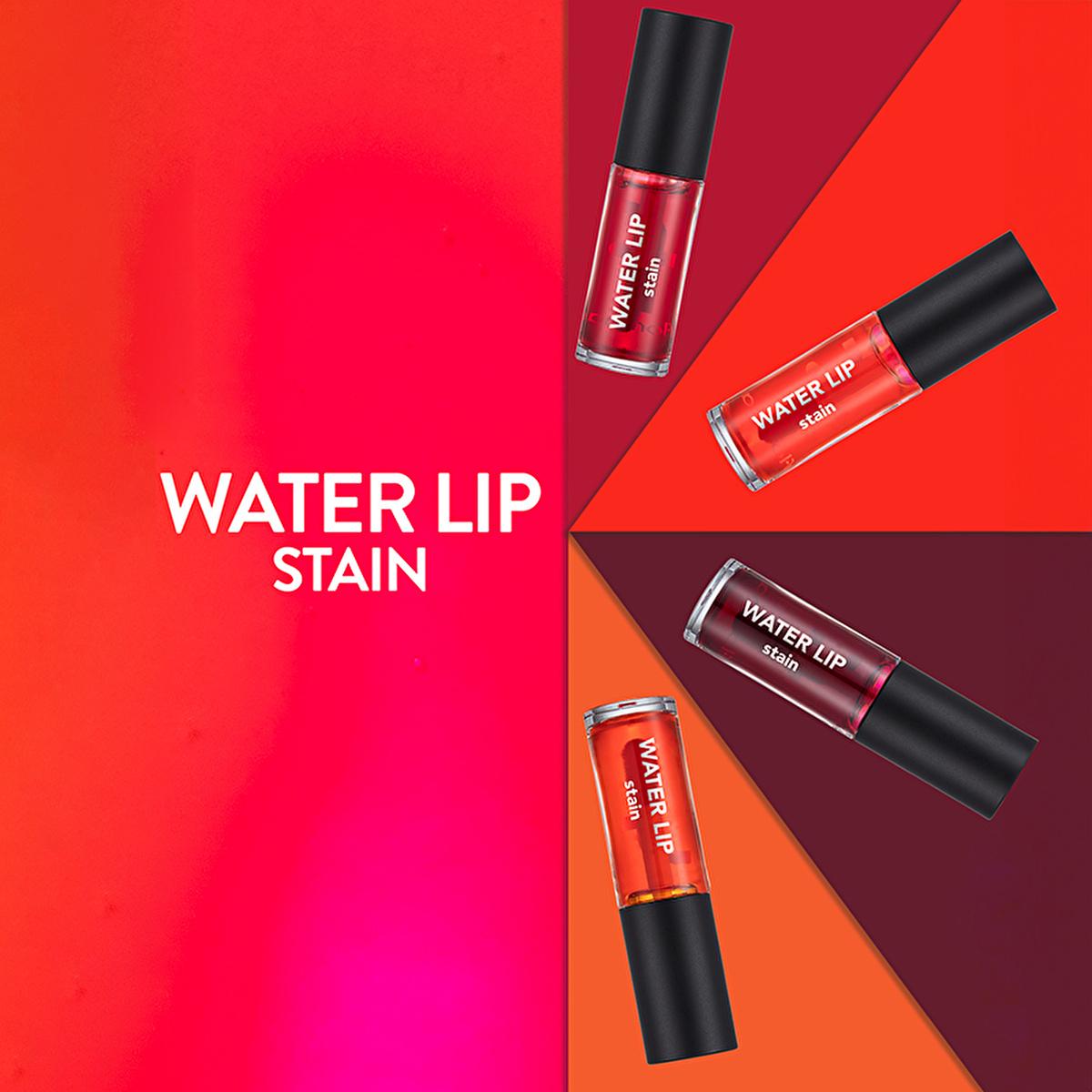 Flormar Water Lip Stain 004 Orange Juice - Long-Lasting Lip and Cheek Tint with Matte Finish