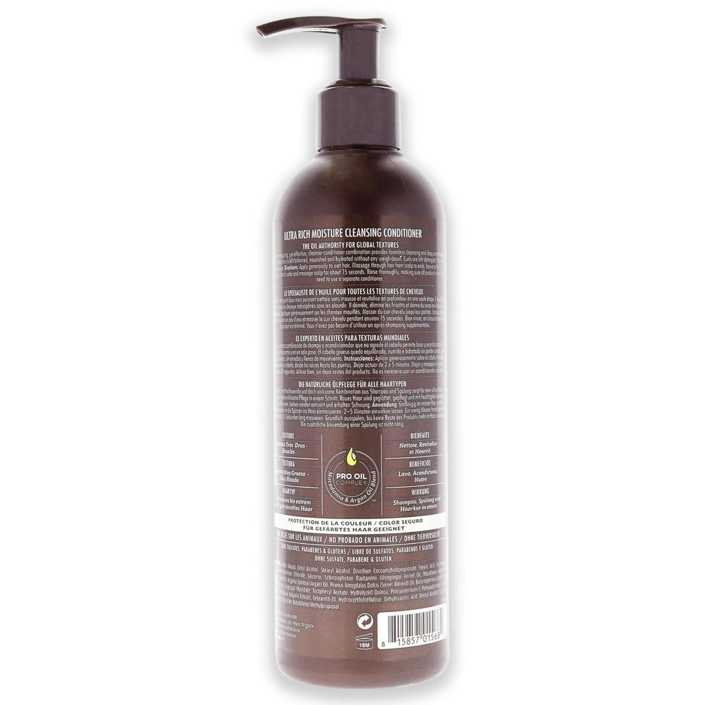 Macadamia Ultra Rich Moisture Cleansing Conditioner, 10 oz