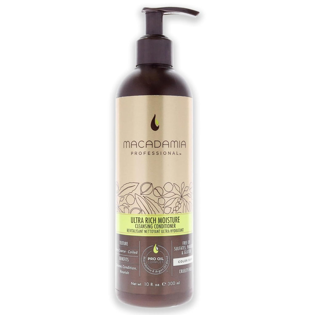 Macadamia Ultra Rich Moisture Cleansing Conditioner, 10 oz