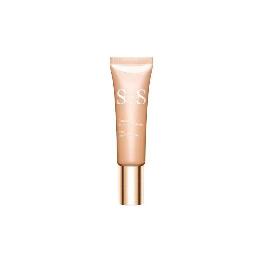 Clarins SOS Primer 02 Peach Radiance Color Correcting Base 30ml