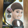 Qfitt Make Your Own Wig Mesh Stretch Dome Style Wig Cap 5112 Brown