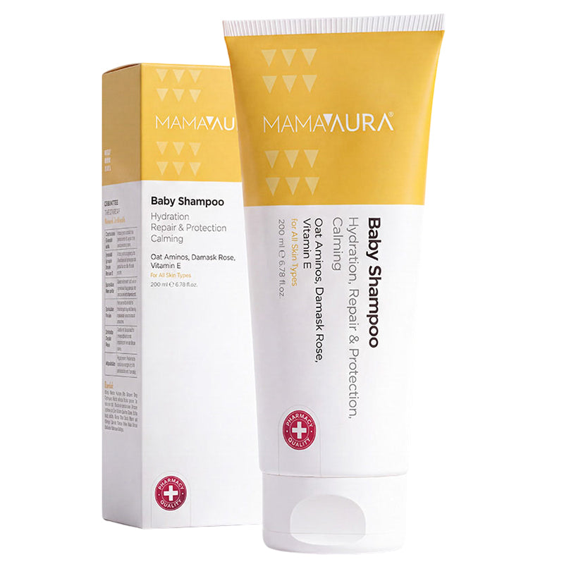 Mamaaura Baby Shampoo Gentle Edible-Grade Formula 200 ml