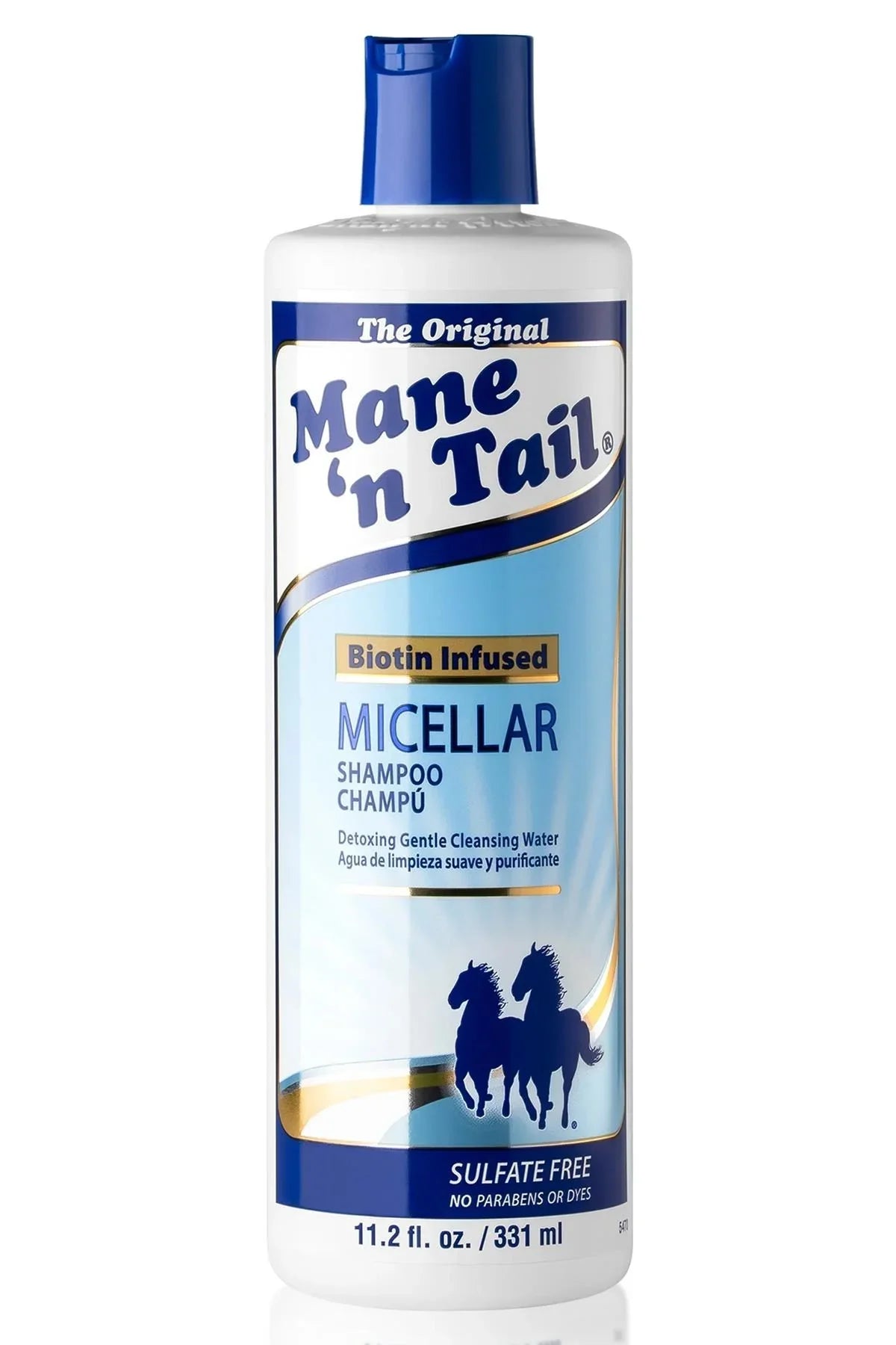 Mane 'n Tail Micellar Sulfate-Free Shampoo for Gentle Cleansing 331ml