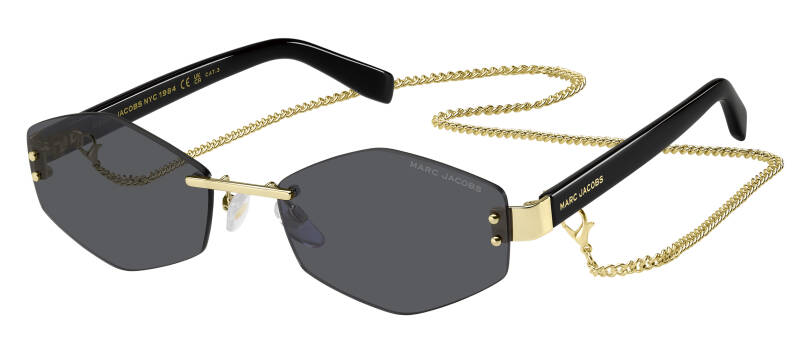 Marc Jacobs 496/S AIR Grey Gradient Women's Sunglasses 57mm