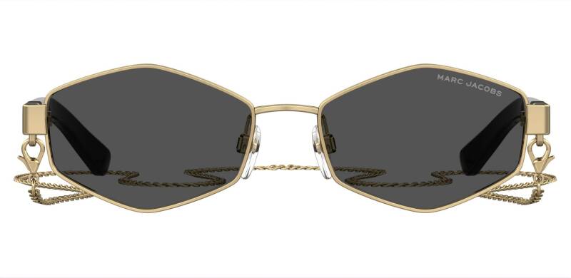 Marc Jacobs 496/S Grey Lens Women's Sunglasses 55mm