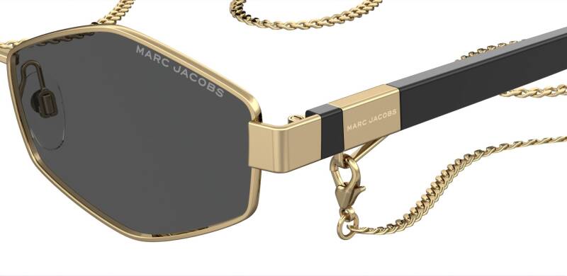 Marc Jacobs 496/S Grey Lens Women's Sunglasses 55mm