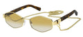 Marc Jacobs 496/S Yellow Women's Designer Sunglasses 55mm