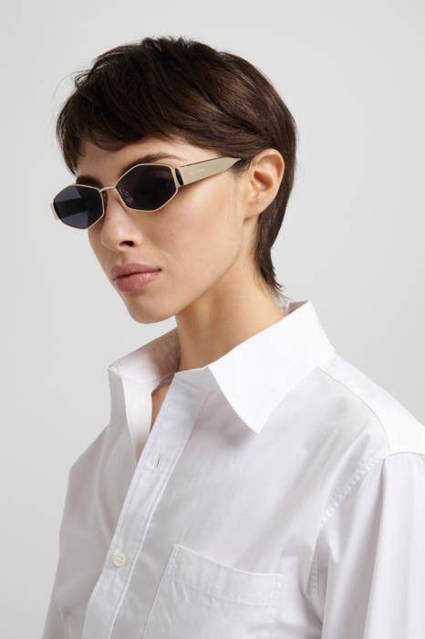 Marc Jacobs Shiny Black Square Women's Sunglasses 55mm