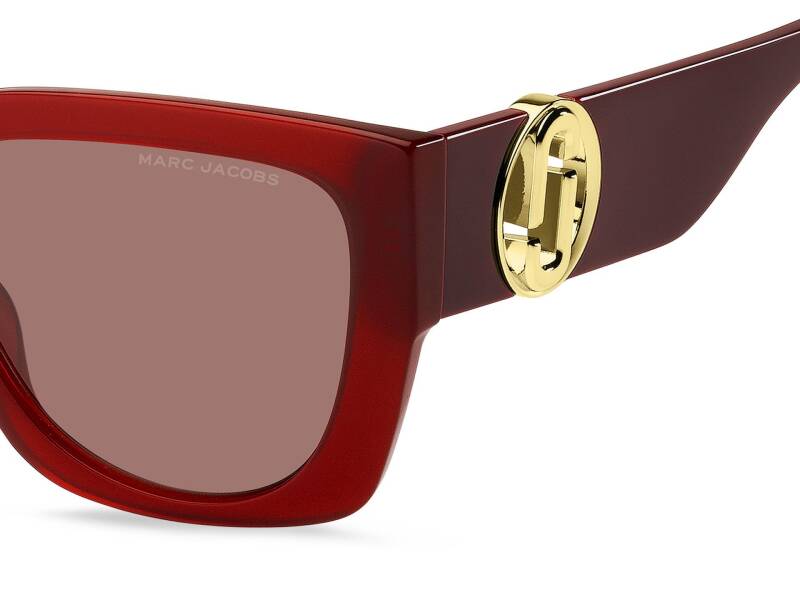 Marc Jacobs 687/S Burgundy Women's Designer Sunglasses 1 Pair