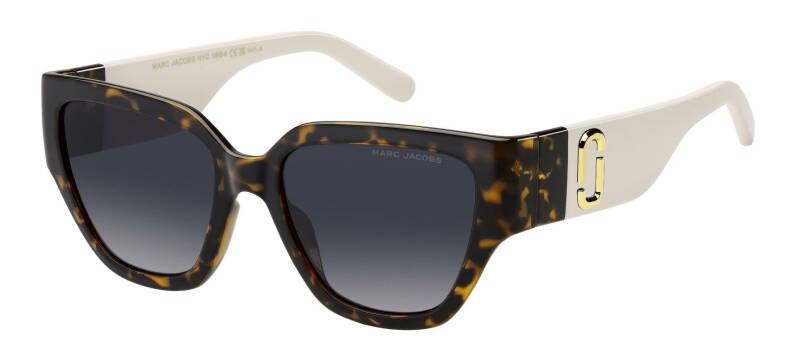 Marc Jacobs Dark Grey Shaded Women's Sunglasses 54mm