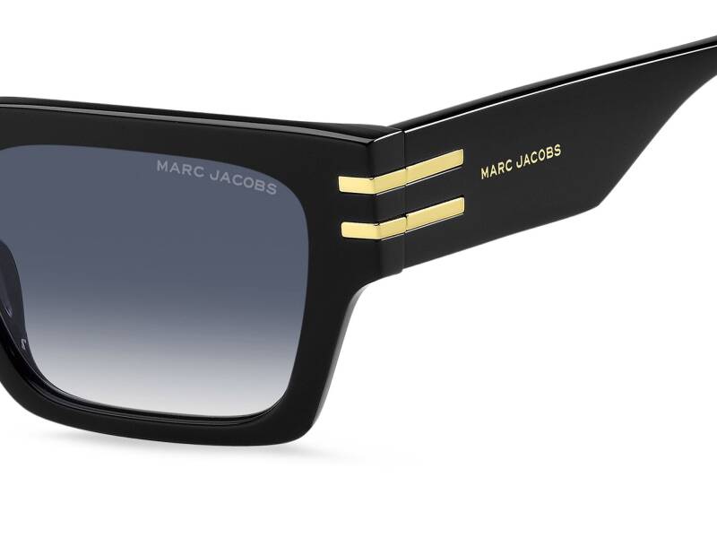 Marc Jacobs Blue Square Frame Men's Sunglasses 52mm