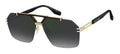 Marc Jacobs Grey Lens Aviator Sunglasses for Men 63mm