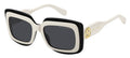 Marc Jacobs 850/S Grey Square Women's Sunglasses 54mm