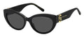 Marc Jacobs 883/S Women's Square Sunglasses Black 54mm