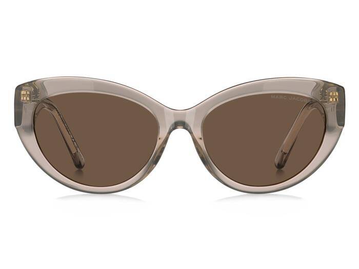 Marc Jacobs 883/S Women's Square Sunglasses - Black/Gold - 54mm