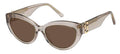 Marc Jacobs 883/S Women's Square Sunglasses - Black/Gold - 54mm