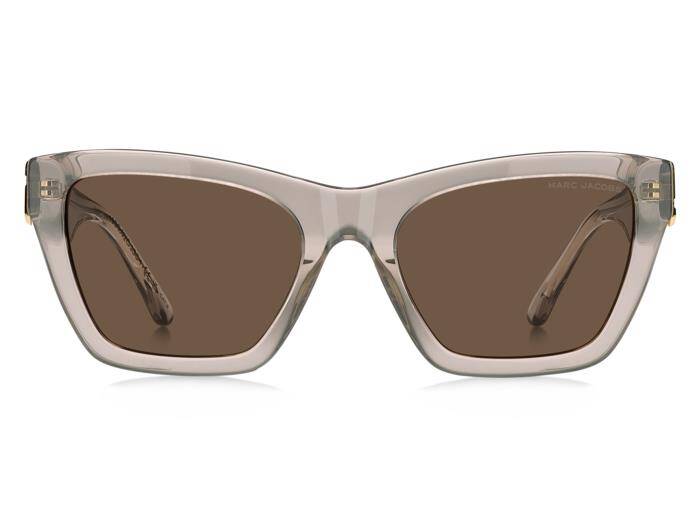 Marc Jacobs 884/S Women's Square Sunglasses - Black/Grey 54mm