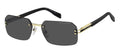 Marc Jacobs 902/S Men's Aviator Sunglasses with Black Frame 60mm