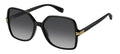 Marc Jacobs MJ 1105/S Oversized Black Women's Sunglasses 57mm
