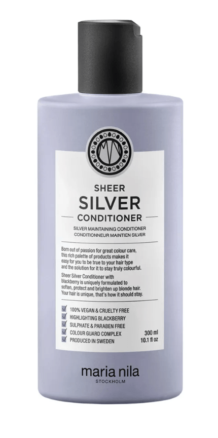 Maria Nila Sheer Silver Conditioner 10.1 oz, Neutralizes Golden