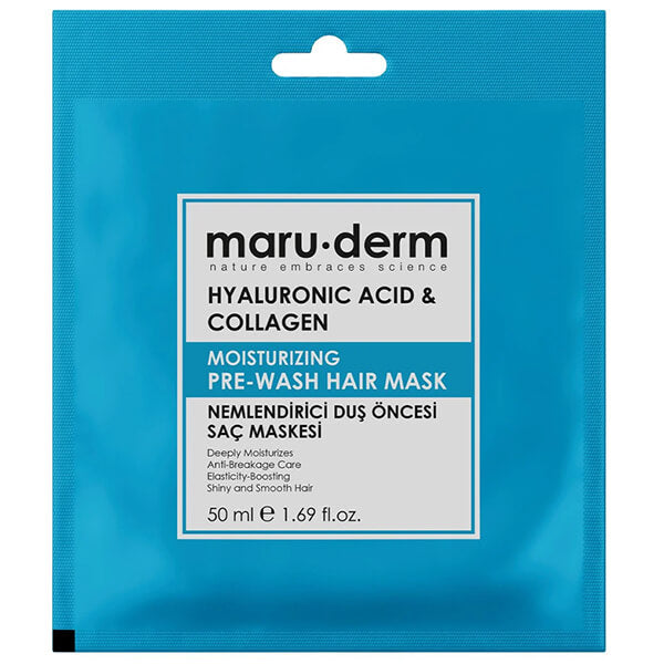 Maruderm Hyaluronic Acid & Collagen Hair Mask for Hydration 50ml