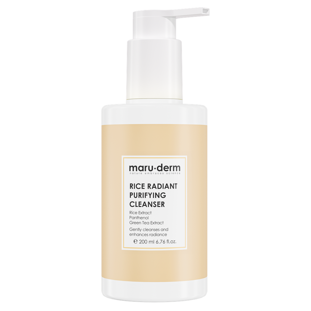 Maruderm Rice Radiant Purifying Cleanser Brightening Wash 200 ml