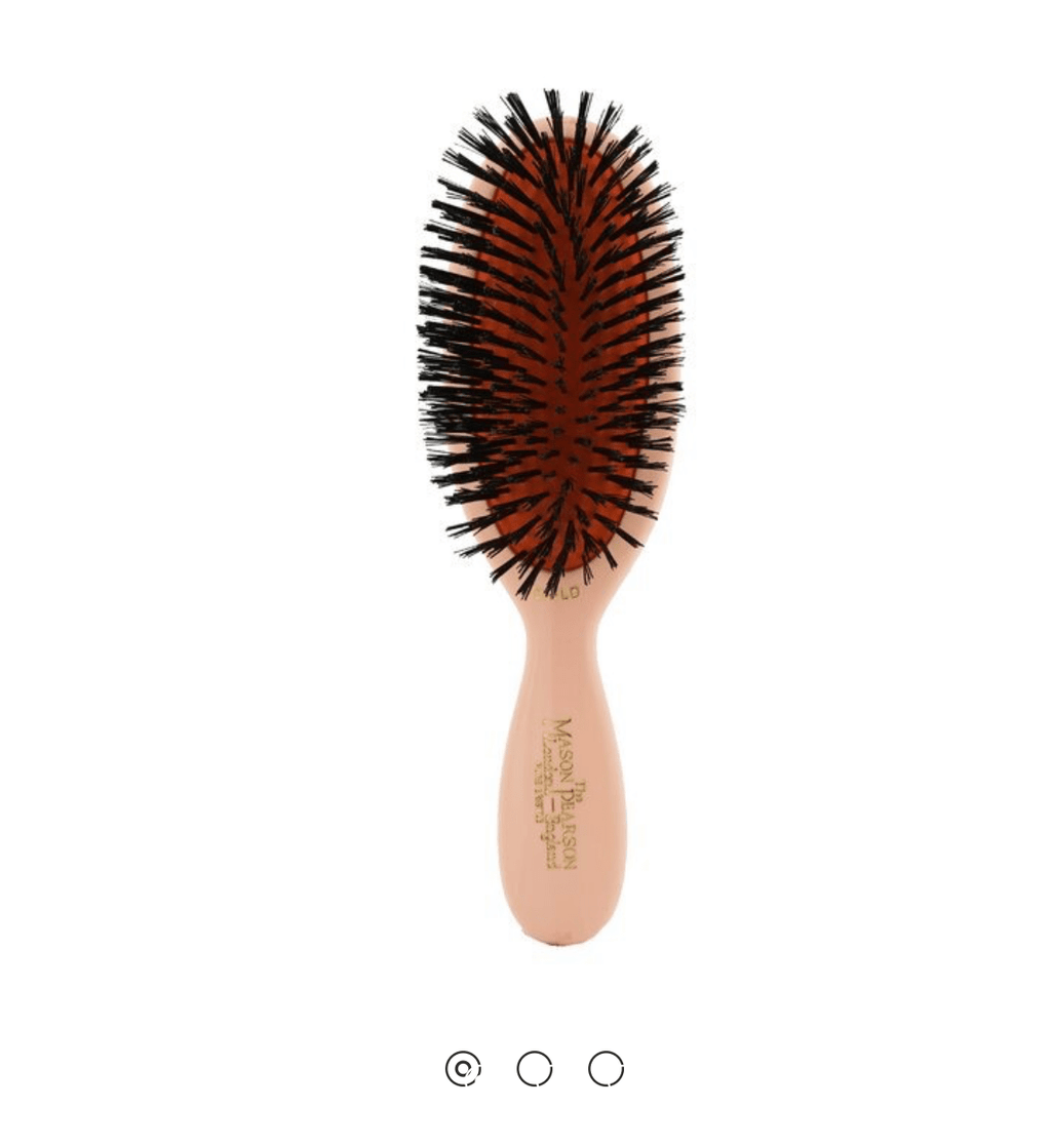 Mason Pearson Child's Pocket Hair Brush – CB4 Pink (Pure Boar Bristle) - NIB