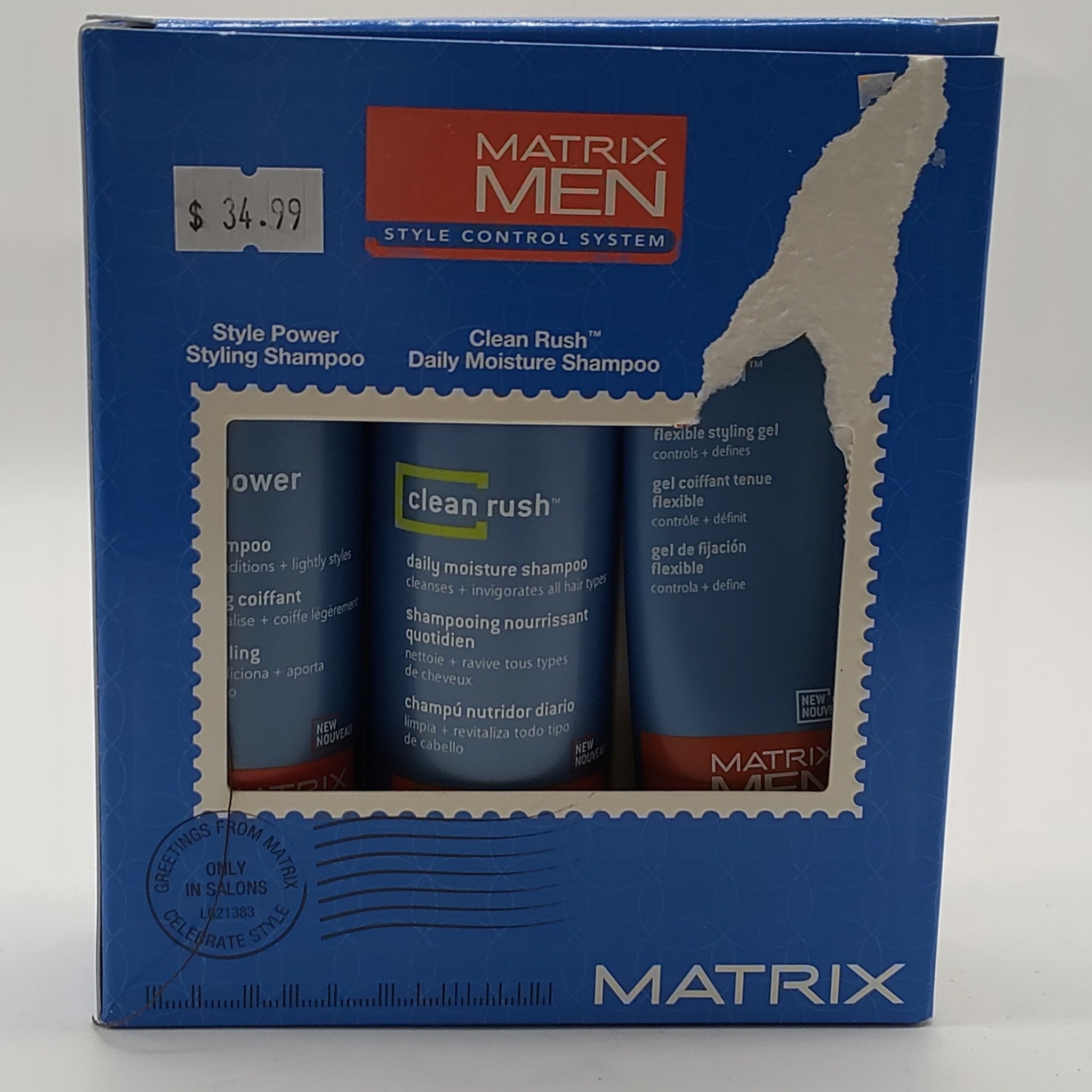 Matrix Men Style Control System Hair Styling New in Box