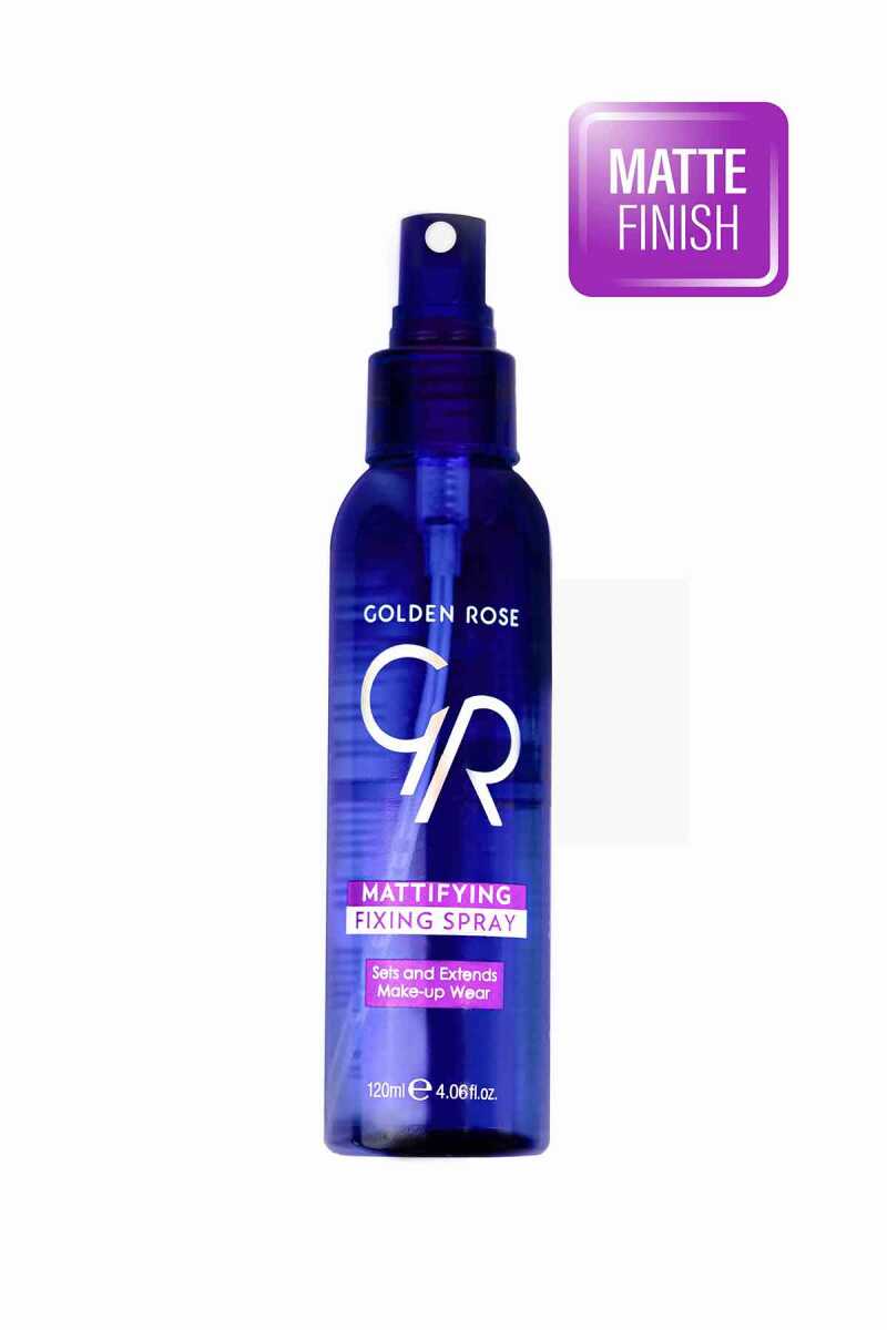 Golden Rose Mattifying Fixing Spray Shine Control Finish 120ml